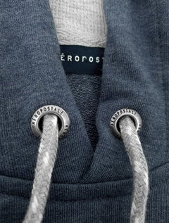 Moletom Aeropostale Hoodie Aero Shadow Azul Marinho