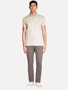 Polo Aramis Masculina Basic Piquet Areia
