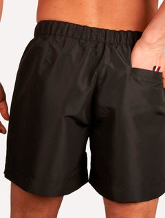 Short Tommy Hilfiger Masculino Long Drawstring Core Logo Preta