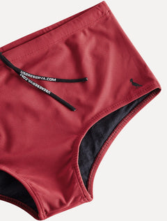 Sunga Reserva Masculina New Superfit Texture Vermelho