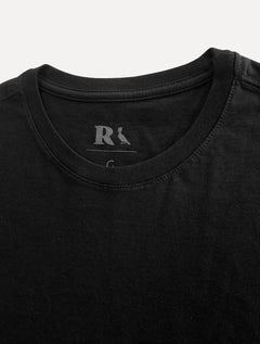 Camiseta Reserva Masculina Lisa Back Woodpecker Preta