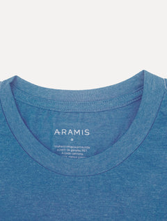 Camiseta Aramis Masculina Eco Lisa Azul Royal Mescla