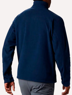 Blusa Columbia Masculina Fleece Fast Trek III Half Zip Azul Marinho