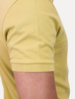 Polo Ellus Masculina Piquet Classic Easa Mostarda