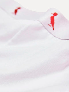 Cueca Reserva Masculina Boxer Red Woodpecker Cotton Branca