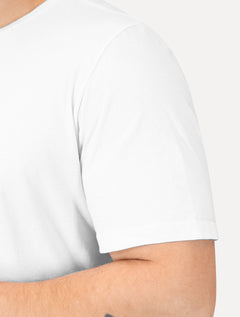 Camiseta Von der Volke Masculina Origineel Velvet Dark Lion Branca