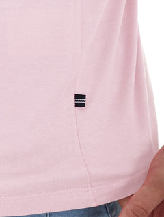 Camiseta Nautica Masculina Challengers N1983 Sketch Rosa