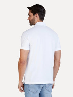 Polo Dudalina Essentials Extra Cotton Light Icon Branca