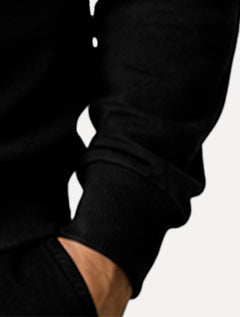Blusão King & Joe Masculino Moletom Crewneck Signature Preto