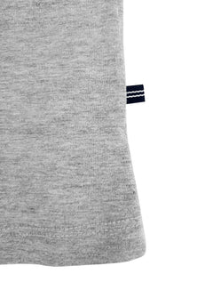 Camiseta Nautica Masculina Duo Color 1983 Logo Cinza Mescla