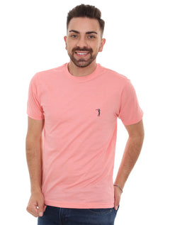 Camiseta Aleatory Masculina Heather Coral