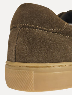 Tênis Calvin Klein Masculino Project Camurça Marrom Terra