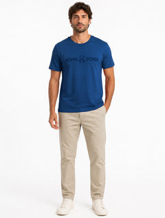 Camiseta John John Masculina Fit Basic Azul Escuro
