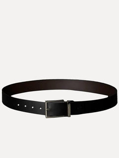 Cinto Calvin Klein Jeans Masculino Double Face CK Logo Preto
