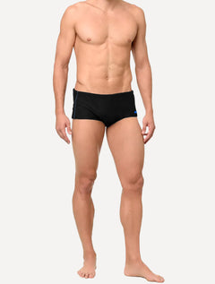 Sunga Calvin Klein Swimwear Blue Tag Pocket Preta