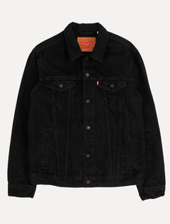 Jaqueta Levis Jeans Masculina Trucker Preta