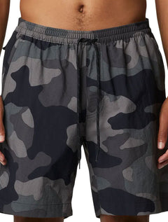 Short Columbia Masculino D'Água Summerdry Camo Verde Militar