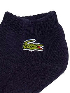 Meia Lacoste Cano Curto Sport Low-Cut Cotton Azul Marinho 1UN