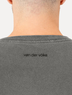 Camiseta Von der Volke Masculina Origineel Lion Stone Chumbo