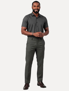 Camisa Aramis Masculina Manga Longa Slim Fil a Fil Antilia Preta