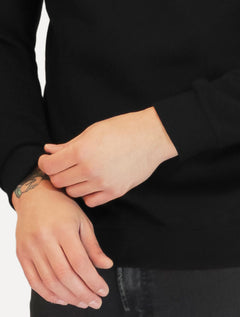 Moletom Dixen Masculino Crewneck Liso Preto