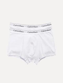 Cuecas Calvin Klein Trunk Modern Cotton Branca Pack 2UN
