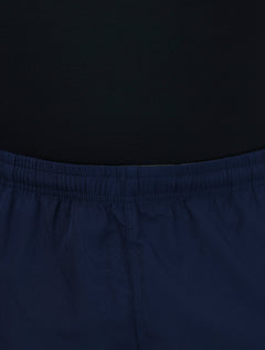 Short Calvin Klein Swimwear Elástico Liso Logo Lateral Azul Marinho
