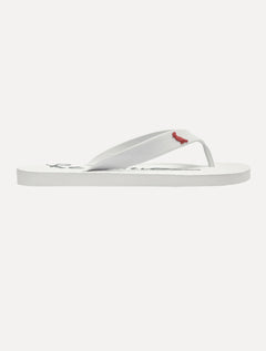 Chinelo Reserva Masculino Mar Script Branco