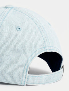 Boné Tommy Hilfiger Masculino Linear Cap Flag Azul Claro