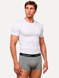 Cueca Calvin Klein Low Rise C12.01 CZ06 Trunk Blu Cinza Mescla 1UN