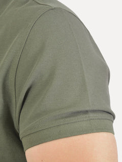 Polo Aramis Masculina Cotton Piquet Basic Verde Militar