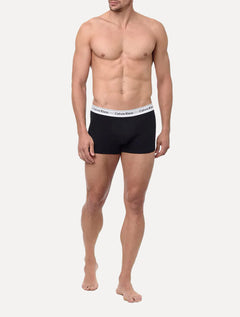 Cuecas Calvin Klein Trunk Modern Cotton Preta Pack 2UN