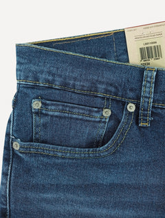 Calça Levis Jeans Masculina 511 Slim Stretch Washed Azul