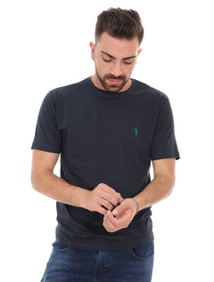 Camiseta Aleatory Masculina New Navy Azul Marinho