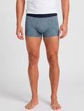 Cueca Mash Boxer Shredded Cotton Recover Azul Marinho Mescla 1UN