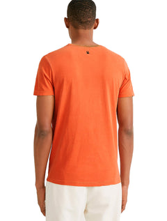 Camiseta Foxton Masculina Art Is Therapy Terracota Laranja