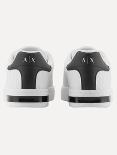 Tênis Armani Exchange Masculino London Logado Branco