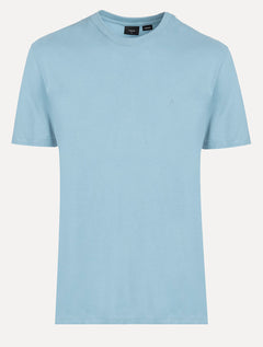 Camiseta Aramis Masculina Basic Lisa Azul Pastel