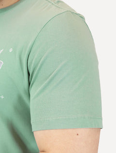 Camiseta Von der Volke Masculina Origineel Colective Art Lion Verde Claro