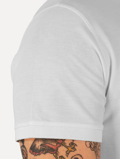 Polo Dudalina Masculina Piquet Comfort Pima Branca