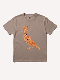 Camiseta Reserva Masculina Woodpecker Inner Tiles Cáqui Escuro
