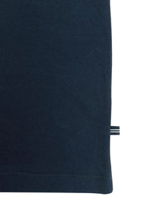 Blusa Nautica Manga Longa Outline Logo Azul Marinho