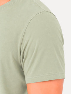 Camiseta Aramis Masculina Comfort Plus Mono Nape Logo Verde Claro