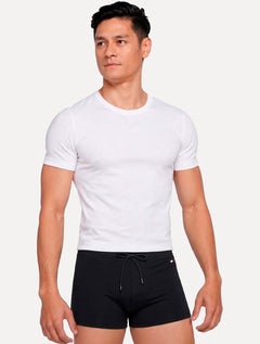 Sunga Tommy Hilfiger Masculina Trunk Logo Preta