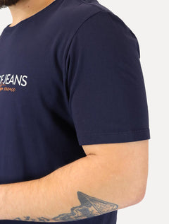 Camiseta Von der Volke Masculina Origineel New Style Azul Marinho