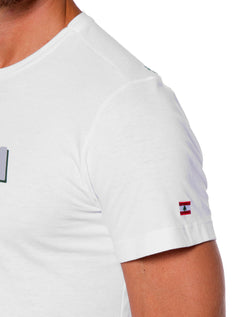 Camiseta Sergio K Masculina Yalla Let's Go Branca