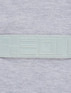 Polo Lacoste Masculina Regular Piquet Sport Sail Print Cinza Mescla