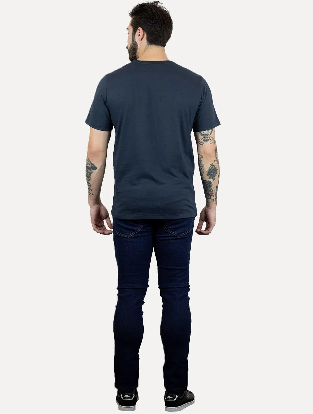 Camiseta Dudalina Masculina Basic Essential Blue Icon Azul Marinho