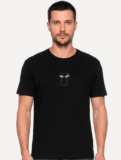 Camiseta Foxton Masculina Palmeira Rio de Janeiro Preta