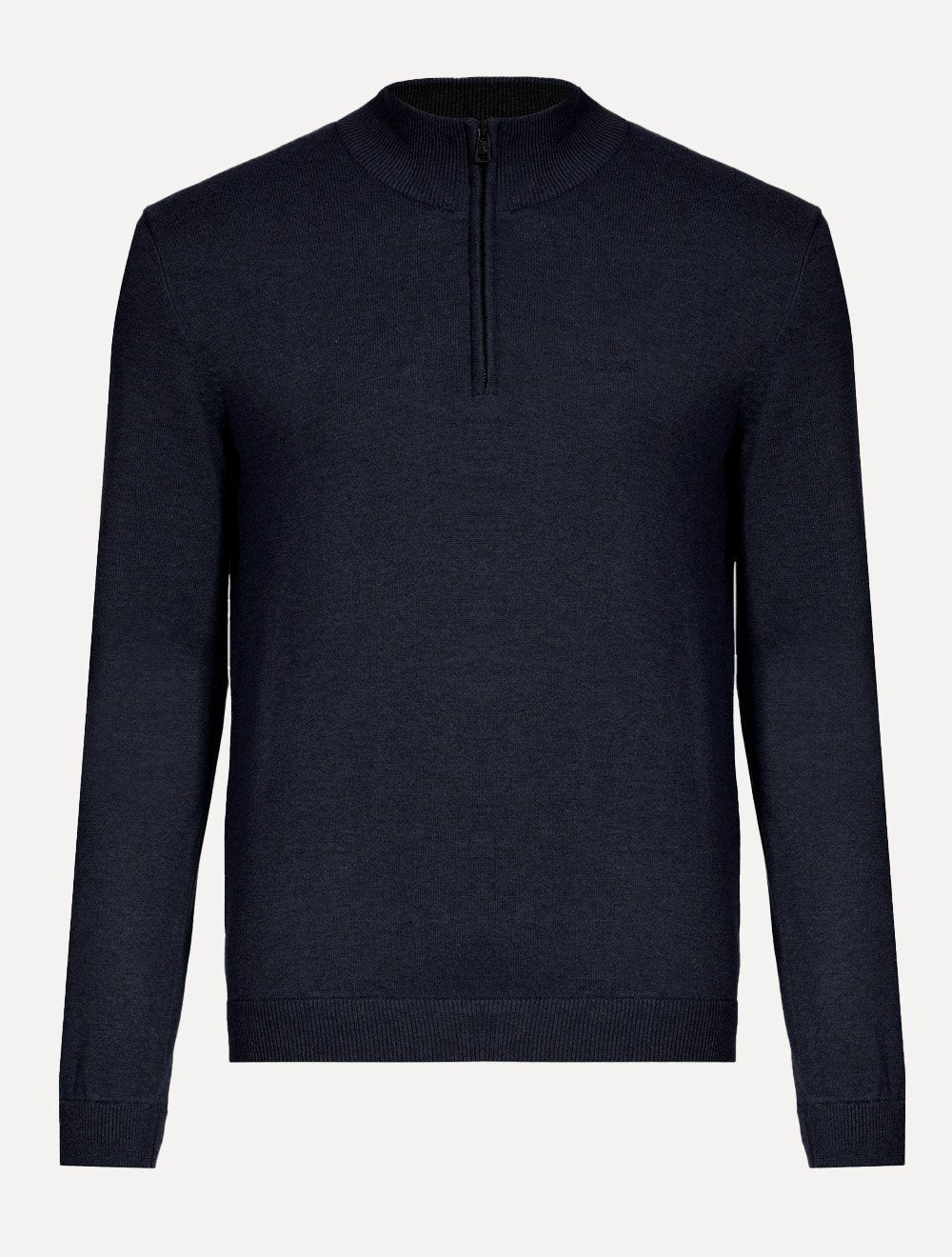 Blusa Aramis Masculina Tricot Gola Alta Half Zip Surton Azul Marinho
